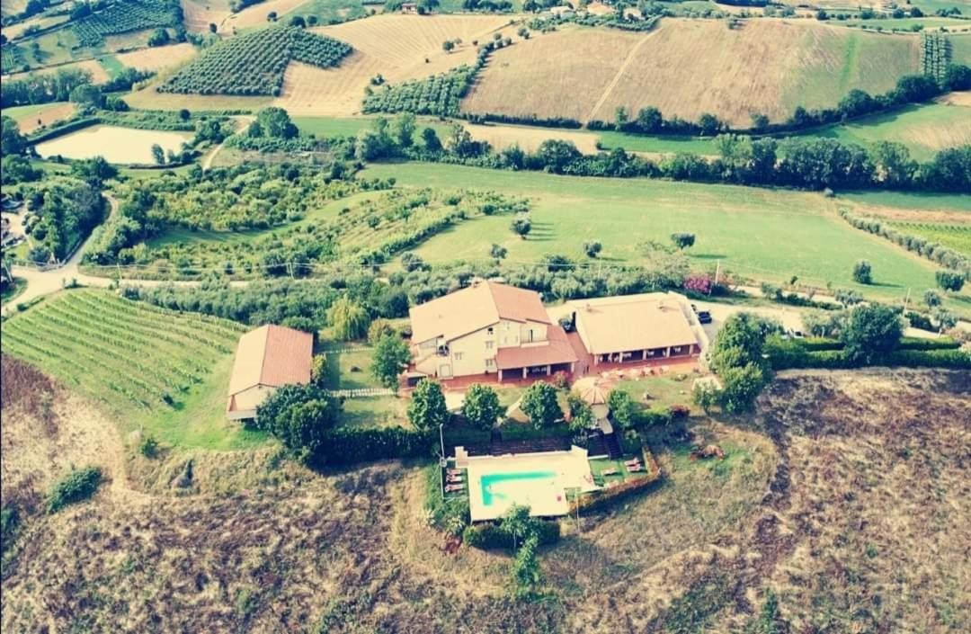 Penzion Country-House Pecora Nera Mosciano SantʼAngelo Exteriér fotografie